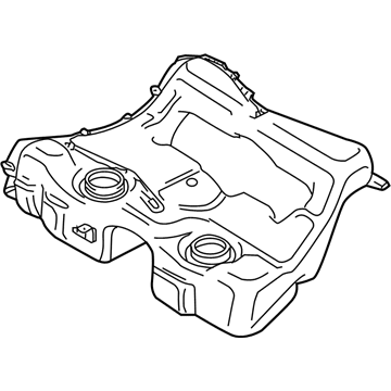 Audi 8N0-201-055-Q Vent Pipe
