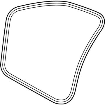 2010 Audi Q5 Weather Strip - 8R0-831-721-G