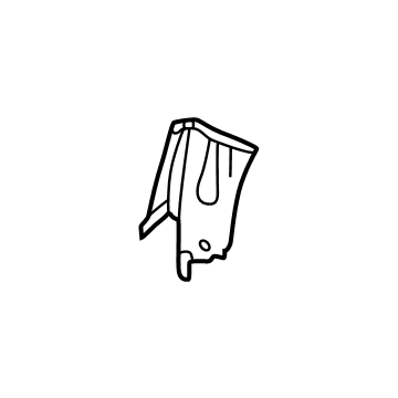 Audi 9J1-809-553-Y Outer Wheelhouse Front Plate