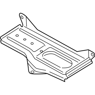 1998 Audi A4 Quattro Battery Hold Downs - 8D0-805-213-A