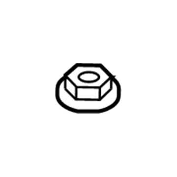 Audi N-911-893-02 Mount Bracket Retainer