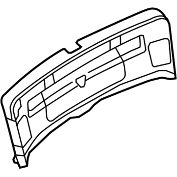 Audi 4L0-867-973-D-1CT Lower Trim Panel