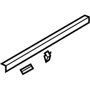 Audi 4L0-867-606-B-1CT Upper Gate Trim