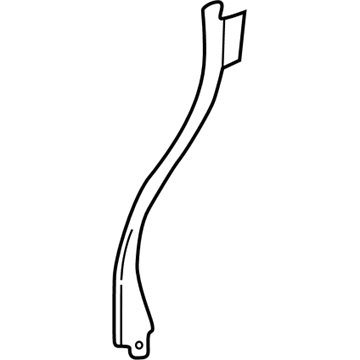 Audi 8D0-867-767-2XE Lower Quarter Trim