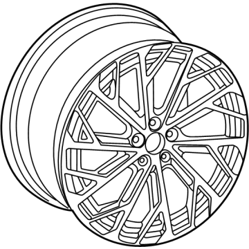 2022 Audi S8 Alloy Wheels - 4N0-601-025-AF