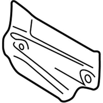 Audi 06E-253-243-N Corner Shield