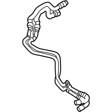 Audi 9J1-122-483-A Hose & Tube Assembly
