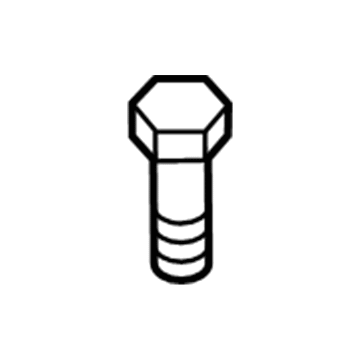 Audi 111-857-793-C Center Seat Belt Upper Bolt