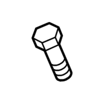 Audi N-989-516-02 Buckle End Bolt