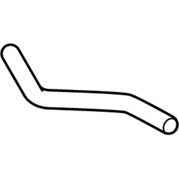 2009 Audi TT Quattro Radiator Hose - 8J0-121-447-B