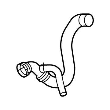 Audi 4N0-122-055-AD Lower Hose