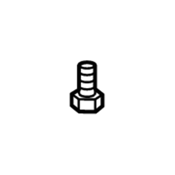 Audi N-909-813-02 Suspension Crossmember Mount Bolt