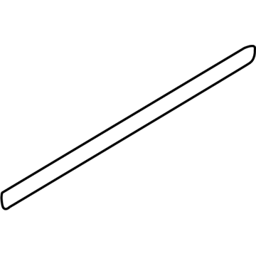 2002 Audi A4 Quattro Door Moldings - 8E0-853-969-7DL