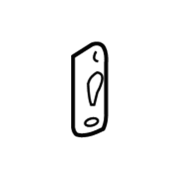 Audi 4E0-809-253-B Seat Belt Reinforcement