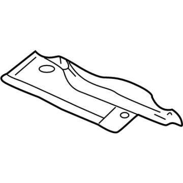 2022 Audi RS5 Exhaust Heat Shield - 8W0-804-172