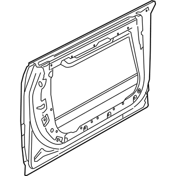 Audi 4E0-831-051-C Door Shell
