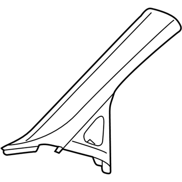 2010 Audi R8 Pillar Panels - 420-867-233-A-K23