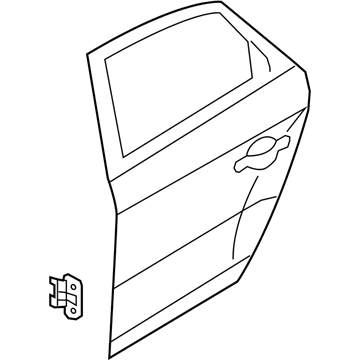 Audi 8R0-833-051-B Door Shell
