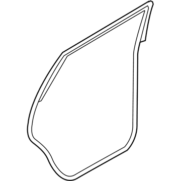 2010 Audi Q5 Weather Strip - 8R0-839-911-L