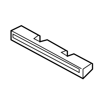 Audi 4N0-807-693 License Bracket Insulator