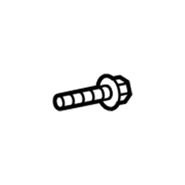 Audi N-910-966-03 Support Bracket Lower Bolt