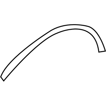 Audi 4L0-853-717-B-GRU Wheel Opening Molding