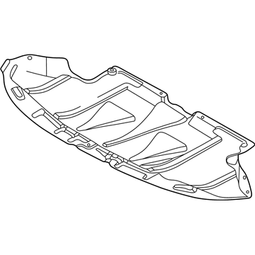 Audi 8E0-863-821-AL Splash Shield