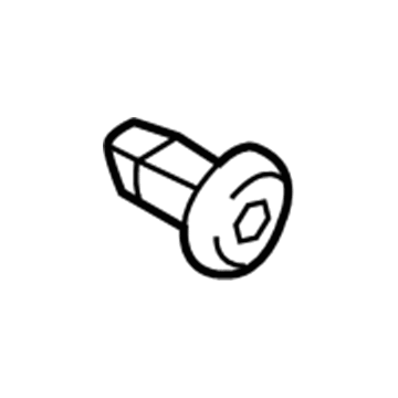 Audi N-911-214-01 Bracket Nut