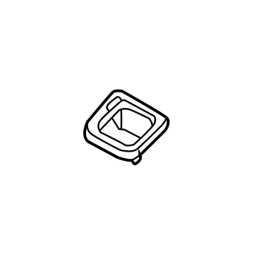 Audi 9J1-885-817-5Q0 Release Handle Trim