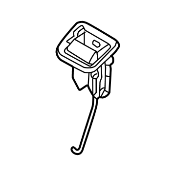 Audi 9J1-885-681-5Q0 Release Handle