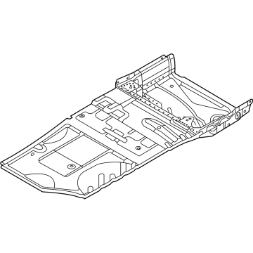 Audi e-tron GT Floor Pan - 9J1-801-567-Y
