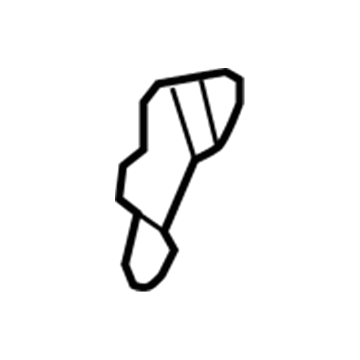 Audi 420-854-972 Front Trim Upper Bracket