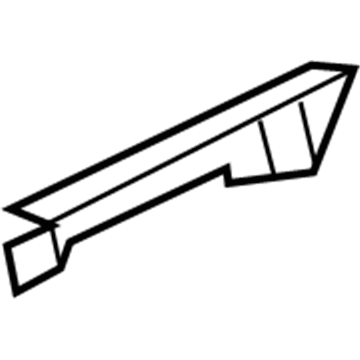 Audi 420-853-945 Front Trim Retainer Bracket