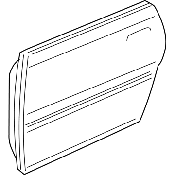 Audi 4D4-833-051 Door Shell