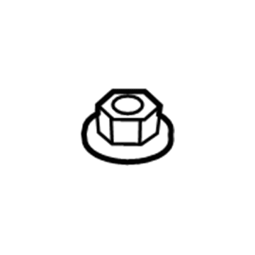 Audi N-904-560-02 Seat Belt Assembly Nut