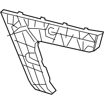 Audi 4G5-807-454-C Lower Guide