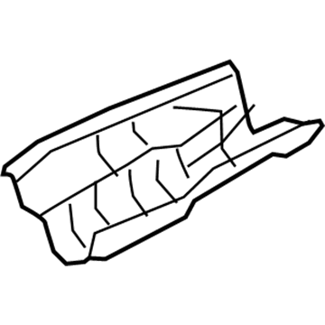 2012 Audi A4 Quattro Exhaust Heat Shield - 8K0-804-160-K