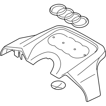 Audi 06E-103-926-N Rear Cover