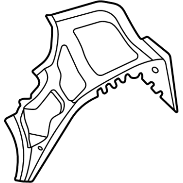 Audi 4J3-809-263-A Outer Pillar