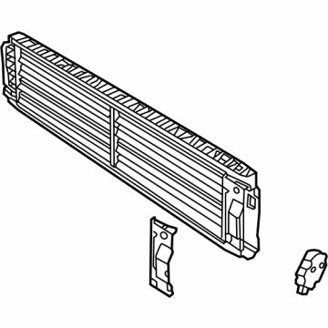 Audi 2Q0-122-323-A Radiator Shutter Assembly