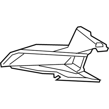 Audi 4H0-117-335-D Air Guide