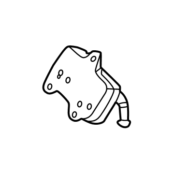 Audi 0ME-317-020 Heater Core