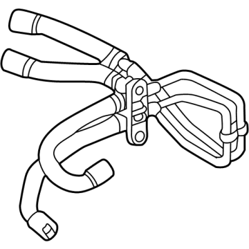 Audi 9J1-121-162-F Hose & Tube Assembly