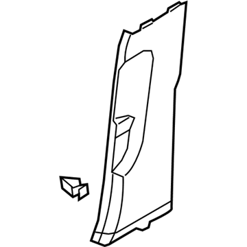 2022 Audi Q3 Pillar Panels - 83A-867-239-4PK
