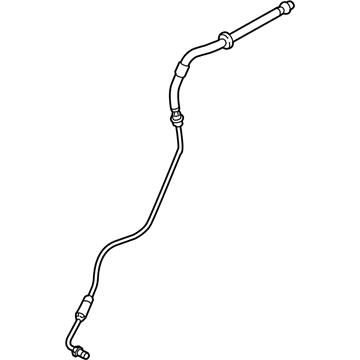 2012 Audi TT RS Quattro Brake Hose - 8J0-611-701-F