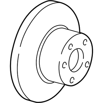 Audi 1J0-615-601-D Rotor