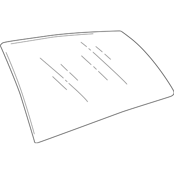 Audi 4B9-845-299-AR-MKR Quarter Glass