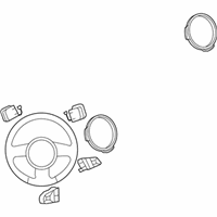 Audi A3 Steering Wheel - 8E0-419-091-EG-TNA Steering Wheel