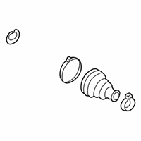 Audi A4 CV Joint Boot - 8E0-498-201-B Inner Boot