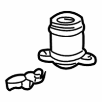 Audi 100 Door Lock Cylinder - 4A5-862-055 Cylinder & Keys